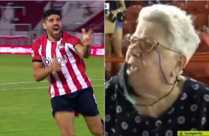 “¡Lo tenemos que matar!”: Abuelita argentina enloqueció por el festejo de un gol rival y se hizo VIRAL (VIDEO)