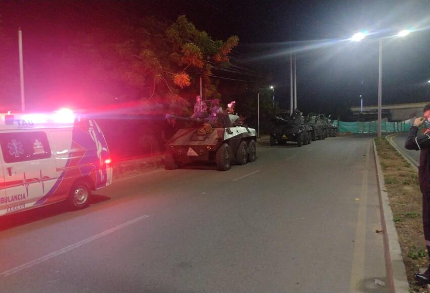 Irregulares atacaron la Brigada 30 del Ejército de Colombia en Norte de Santander, frontera con Venezuela