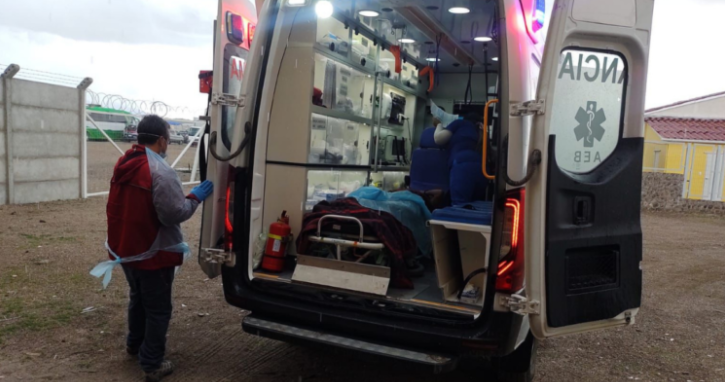 Seis venezolanos lesionados tras volcarse camión que los transportaba en Chile