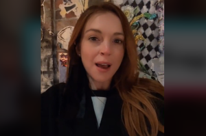 Lindsay Lohan recreó una icónica escena de “Juego de Gemelas” en TikTok (Video)
