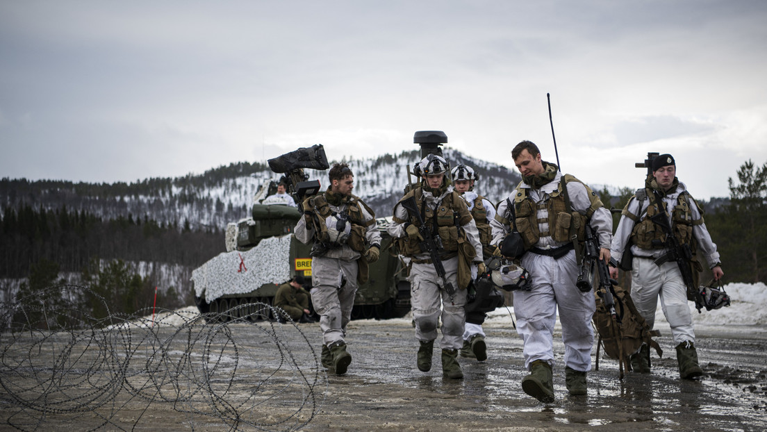 EN IMÁGENES: Tropas de la Otan entrenan bajo condiciones árticas en el norte de Noruega