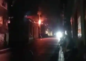 Corpoelec Mérida “brilla por su ausencia”: Explosión de transformador dejó sin electricidad a Timotes (VIDEOS)