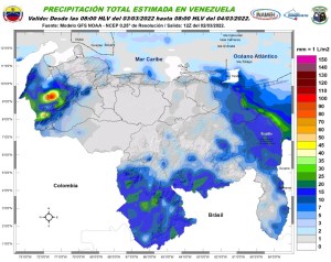 Inameh pronosticó zonas nubladas y actividad eléctrica en varios estados de Venezuela #3Mar