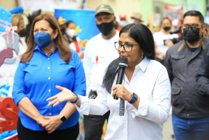 Delcy Eloína por fin habló de los niños con vulnerabilidad nutricional en Venezuela