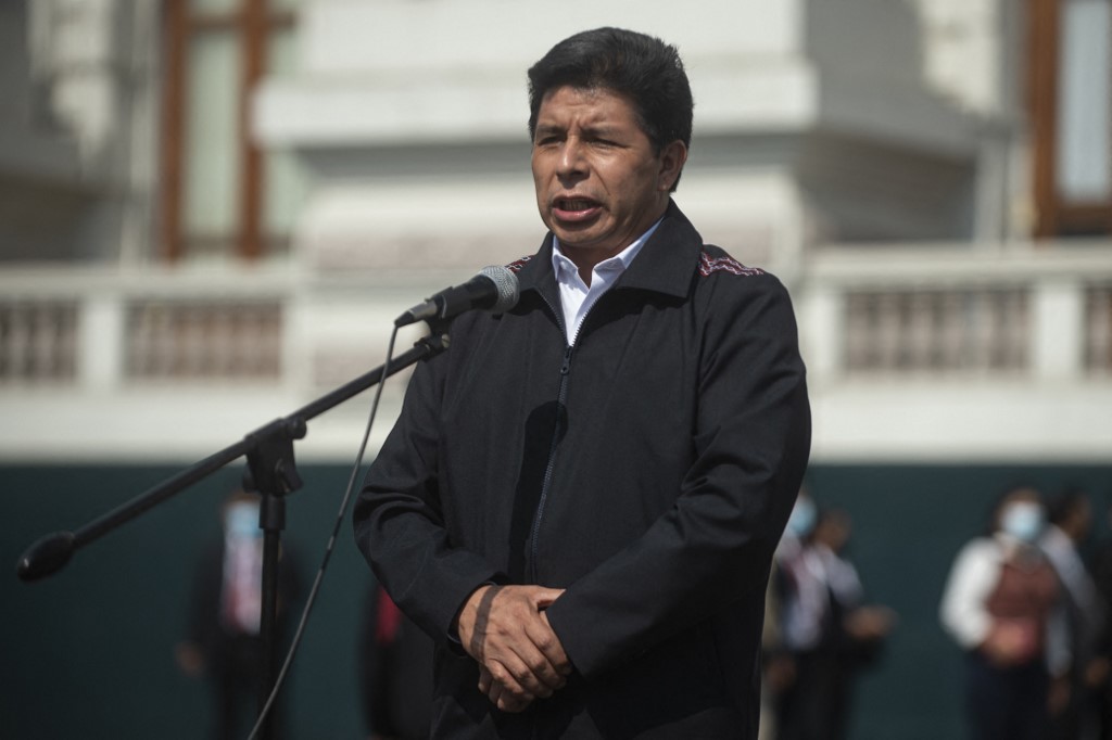 Informe del Congreso de Perú recomienda procesar a Castillo por traición a la Patria