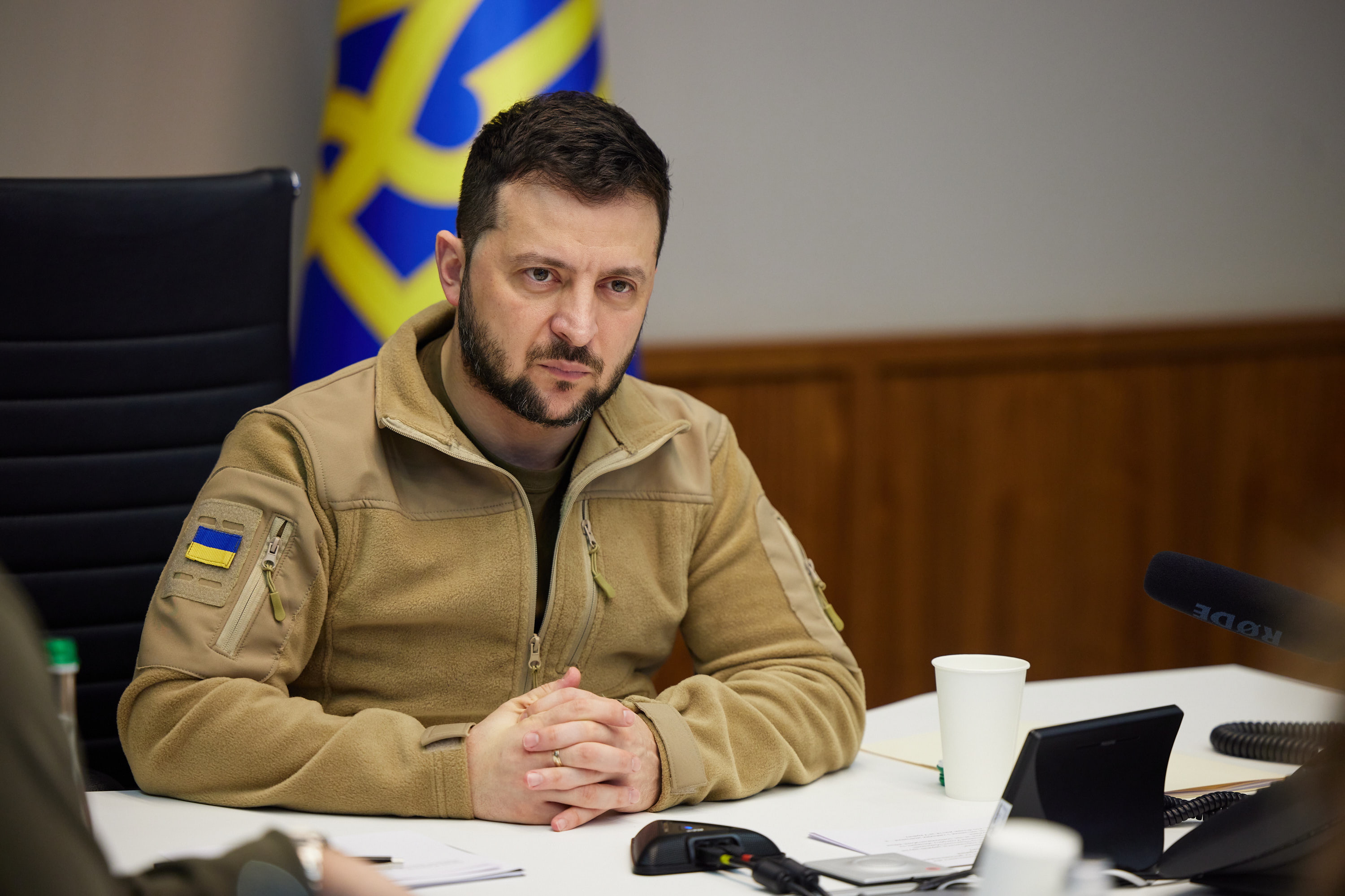 Zelenski afirma que Rusia controla cerca del 20 % del territorio de Ucrania