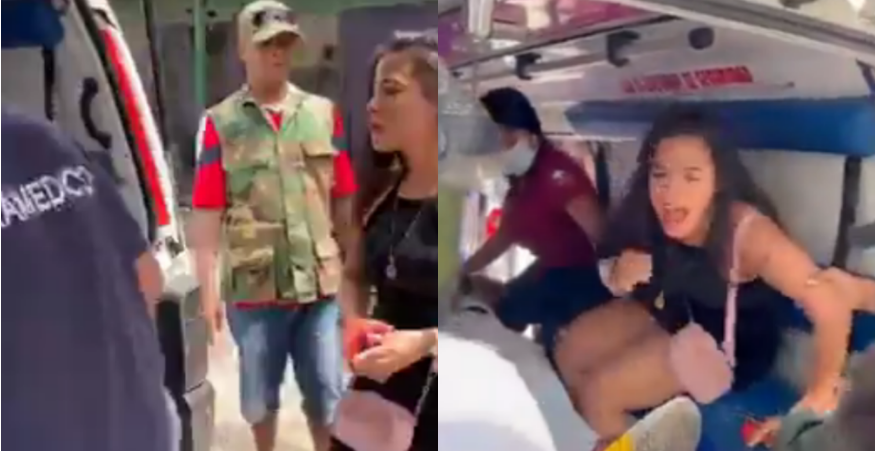 El video VIRAL del que todos hablan: Su novio está herido y ella empeñada en la clave del teléfono