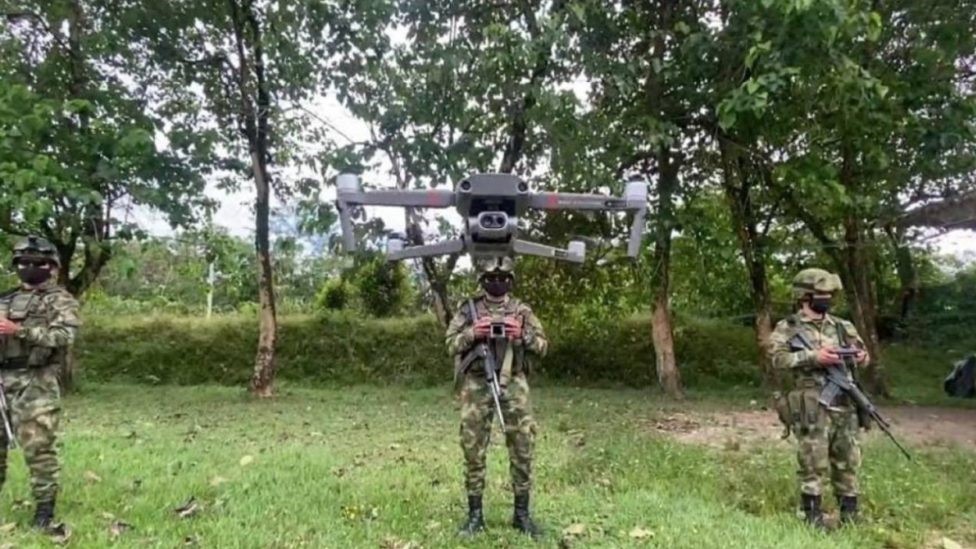 Drones strengthen security in Colombia