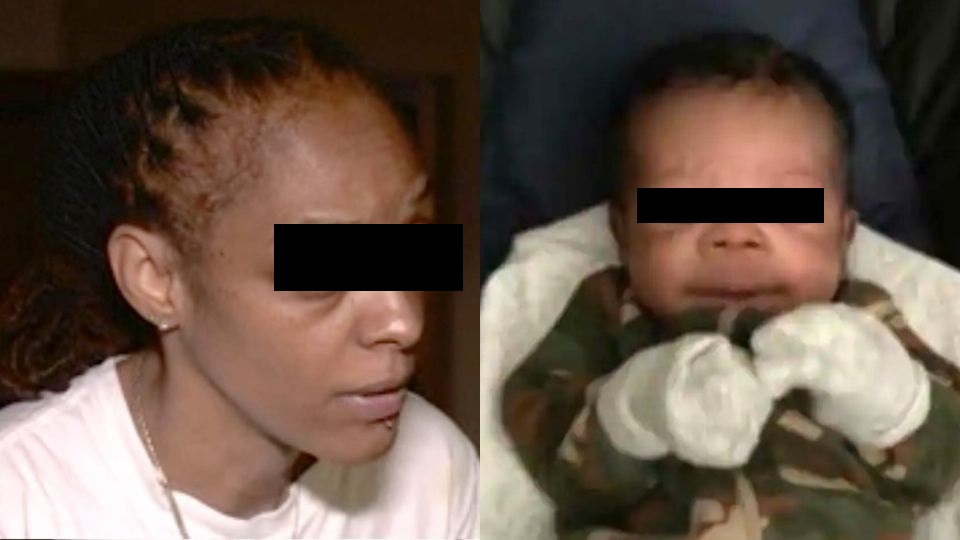 Mujer drogada asesinó a su bebé de dos meses y lo tiró a la basura: El papá vengó su muerte