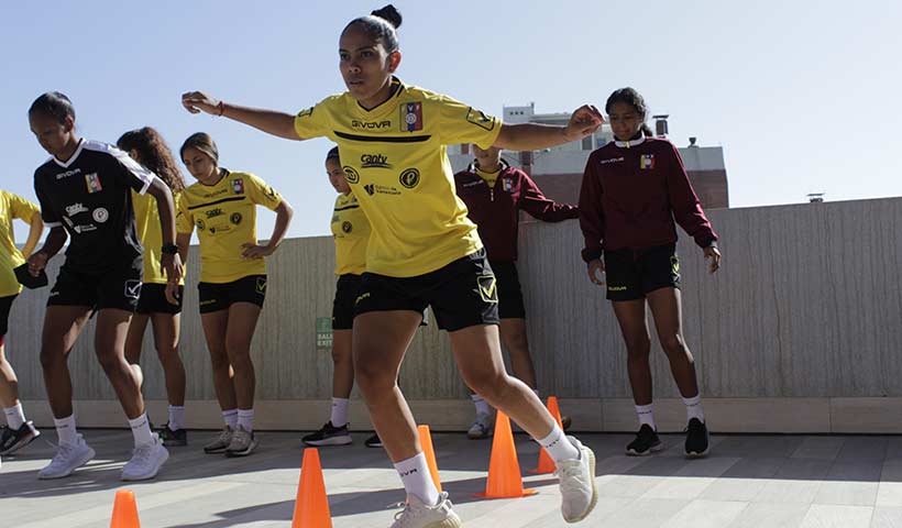 La Vinotinto sub-20 femenina se instaló en Viña del Mar para preparar el Torneo Conmebol