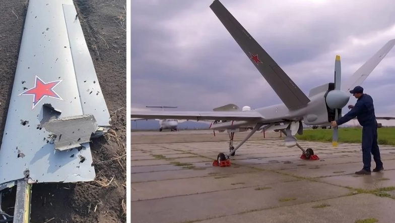 Soldados ucranianos derribaron dron artillado ruso capaz de volar 24 horas seguidas
