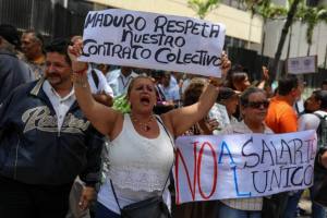 Agosto suma más de 100 protestas laborales en Venezuela