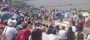 Protestan en Caracas contra la discriminación hacia personas Lgtbiq+
