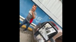 Detenido ex funcionario del Cicpc que amenazó a ciudadano con una pistola en San Agustín (VIDEO)
