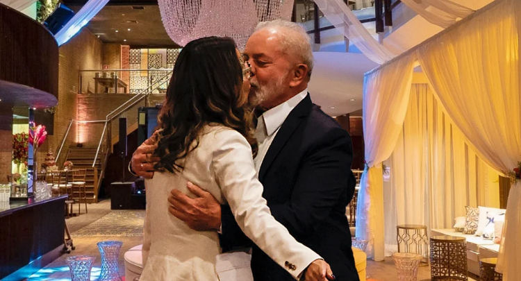 Se filtraron los detalles de la ostentosa boda de Lula da Silva: vinos importados, ambientación exclusiva y un riguroso secretismo