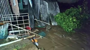 Aguaceros hicieron estragos con viviendas en Mérida