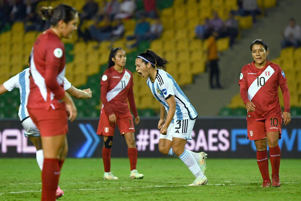 Argentina se recuperó tras aplastar a Perú en la Copa América Femenina