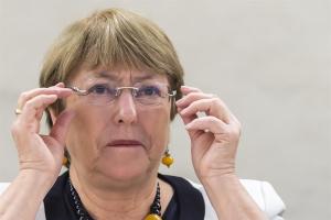 Bachelet niega presiones de autoridades chinas sobre el informe de Xinjiang