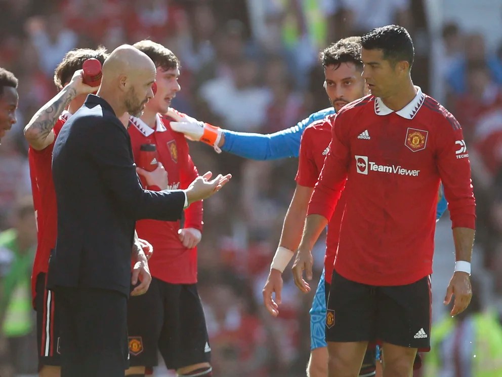 Técnico del Manchester United dejó “en la calle” a Cristiano Ronaldo: “Es inaceptable”