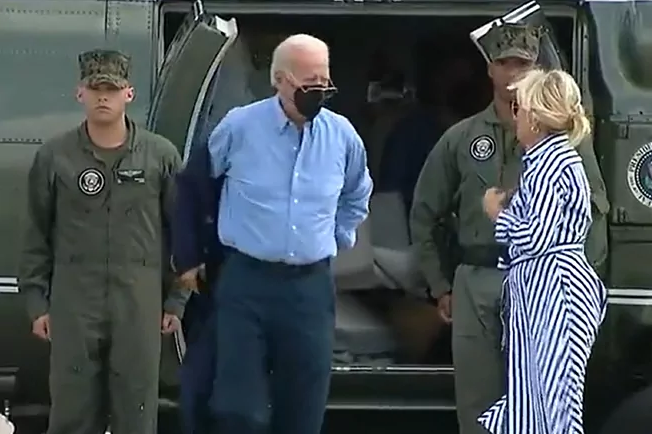 La última torpeza de Biden captada en cámara: Trata de que el VIDEO no te genere estrés