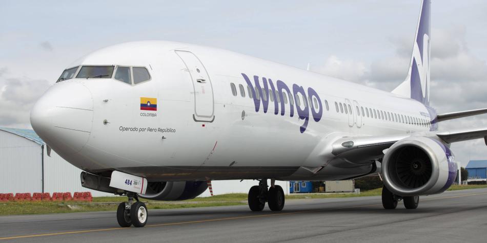 Wingo pone fecha a la reanudación de sus vuelos entre Bogotá y Caracas
