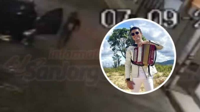 Acribillaron frente a su casa a reconocido artista vallenato y todo quedó grabado (VIDEO)