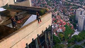 No apto para cardíacos: skywalking en Venezuela, la actividad extrema que desafía la vida (VIDEO)