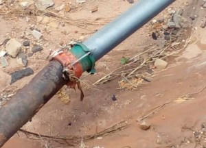 El chavismo y sus promesas incumplidas: En Guanipa están recibiendo agua contaminada por la rotura de una tubería