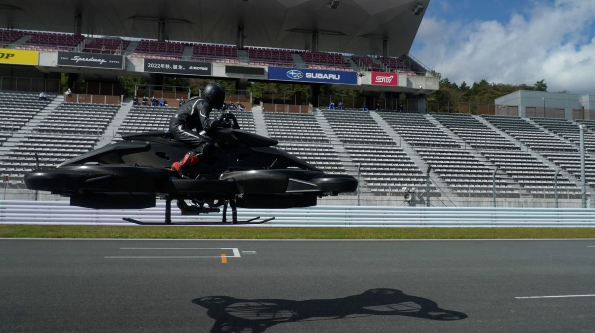 Diseñaron la primera moto voladora que podría hacerte sentir en “Star Wars” (video)