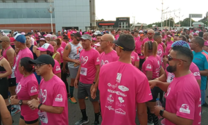 El Tigre se vistió de rosa para apoyar a las mujeres del mundo en su lucha contra el cáncer de mama 