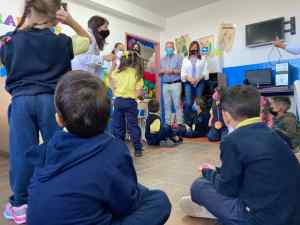 Escuelas municipales en Los Salias recibieron a más de 300 niños este lunes 