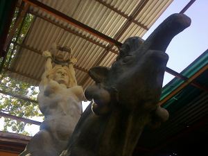 Denuncian sustracción de la estatua de María Lionza en la UCV