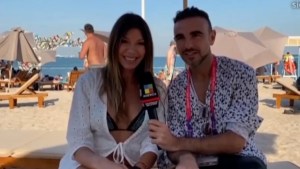 Catherine Fulop confesó qué le dijo a un jugador de la selección argentina tras la derrota en Qatar 2022 (Video)