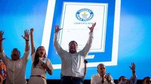 Director de la agrupación de gaita más grande del mundo relató cómo se sintió conseguir el Récord Guinness
