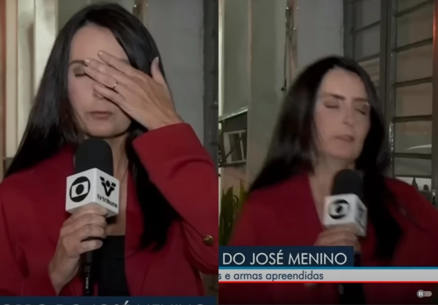 Periodista daba su reporte en vivo hasta que se desmayó: todos quedaron sorprendidos (VIDEO)