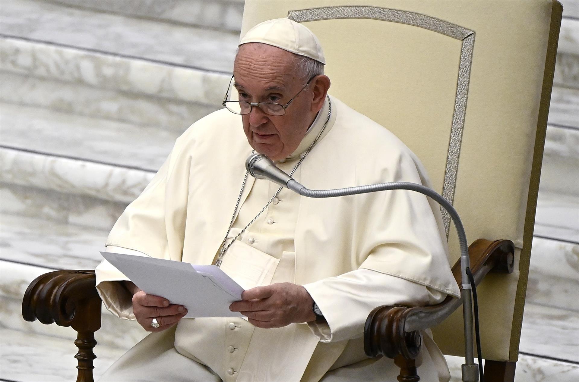 El papa Francisco afirma que la guerra en Ucrania es una derrota para la humanidad