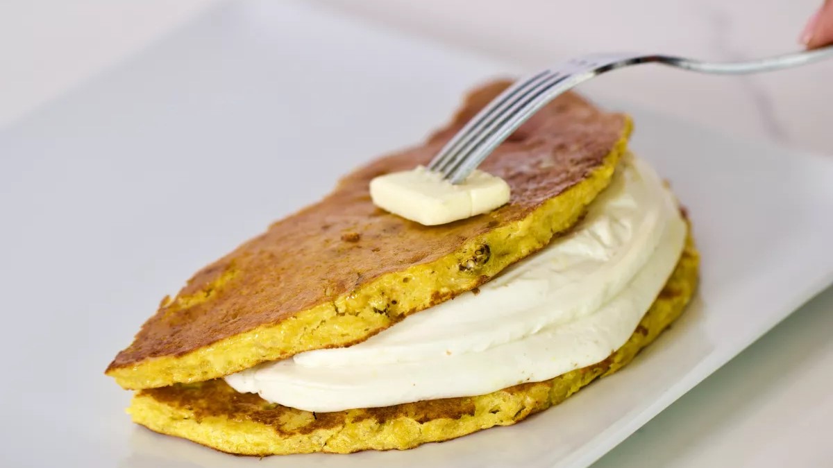 Venezuelan pancakes are better than American pancakes. Full stop