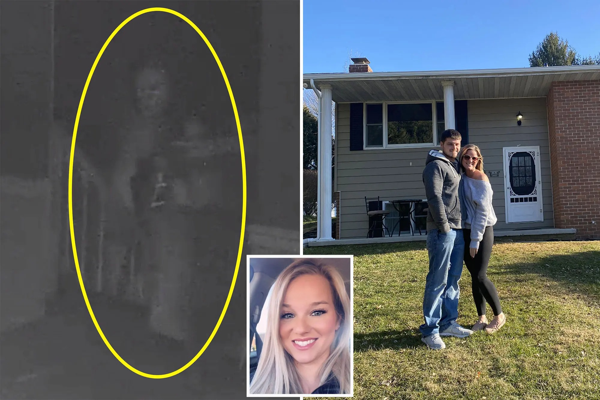 VIDEO: La espeluznante figura de ultratumba que se le apareció a una mujer en su hogar de Pensilvania