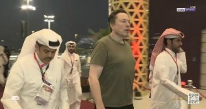 ¿A quién apoyó? Elon Musk dijo presente en la final del Mundial (VIDEO)
