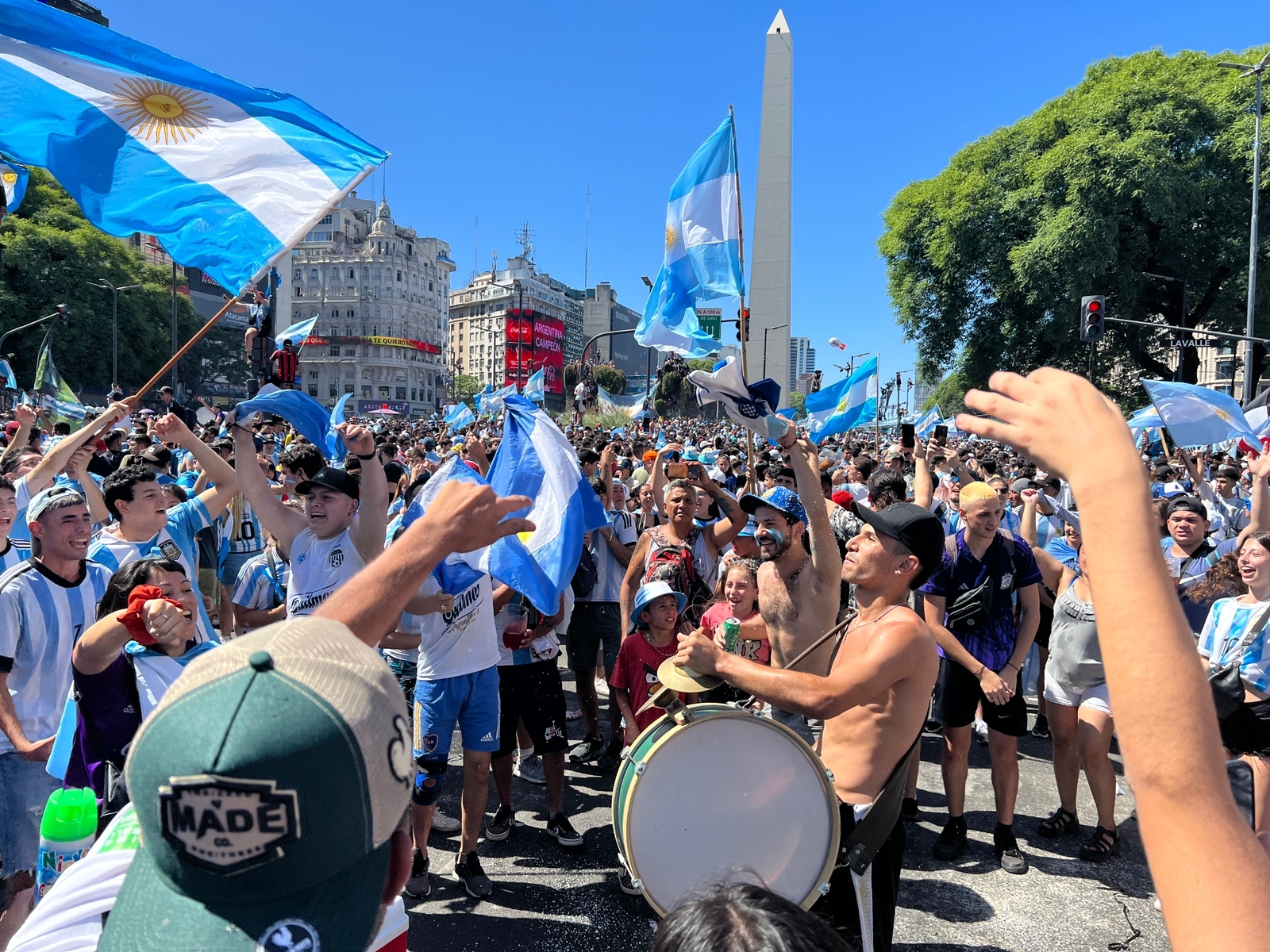 Siga EN VIVO la celebración en Argentina tras la llegada de la selección con la Copa del Mundo 2022