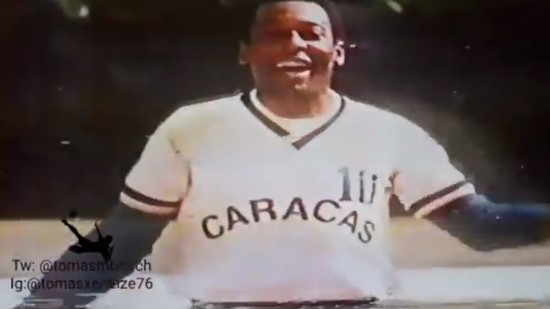 Pelé con el uniforme de los de Leones del Caracas y el spot publicitario más recordado (VIDEO