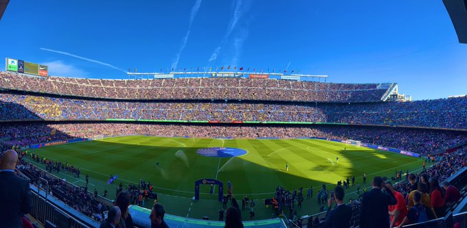 Las obras nocturnas en el Camp Nou seguirán, como mínimo, hasta el 4 de junio