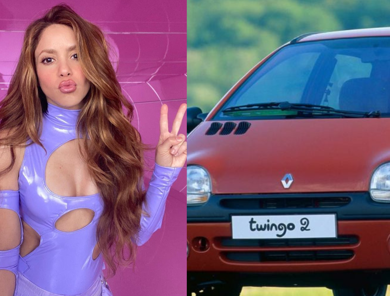 “Pa’ tipos y tipas como tú”: Renault “revive” al Twingo tras mención de Shakira en su berrinche contra Piqué (FOTO)
