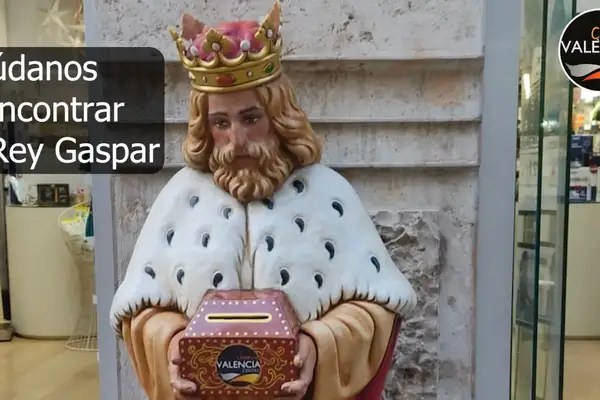 “Secuestran” al rey Gaspar en un comercio de España en Noche Vieja