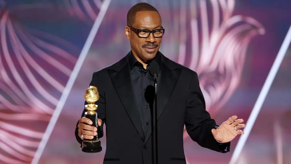 Eddie Murphy habló de la infame bofetada de Will Smith en los Óscar durante su discurso en los Globo de Oro