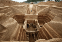 Arqueólogos chinos hallan ruinas relacionadas con el mausoleo de Cao Cao