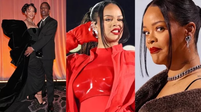 Por qué nadie notó el embarazo de Rihanna en la conferencia de prensa y los Globos de Oro 2023