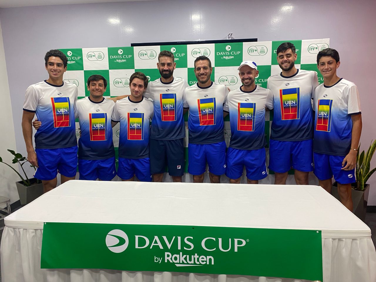 Venezuela preparada para enfrentar a Hong Kong en la Copa Davis 2023