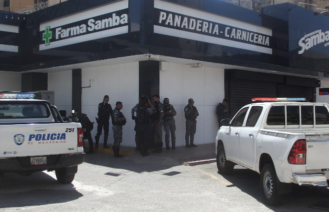 Detienen a seis policías por filtrar video del atentado en el supermercado Samba en Maracaibo