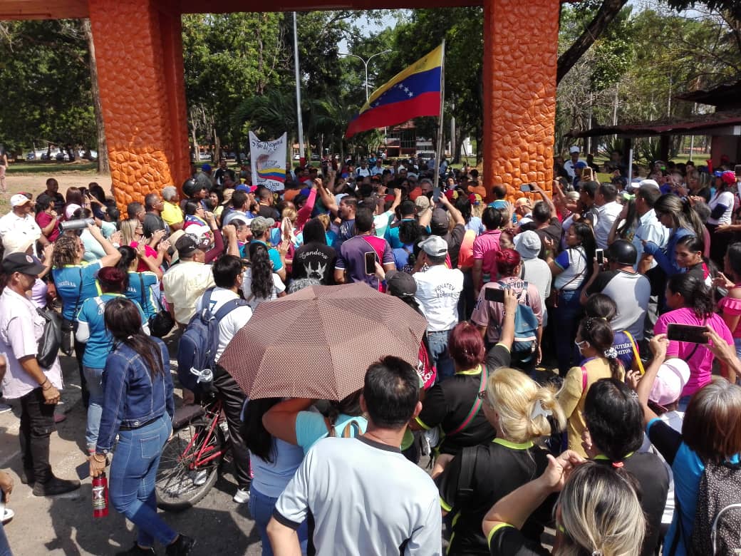 “Ahí están, esos son los que roban a la nación”: El grito de protesta contra las autoridades de la Unellez